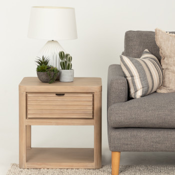 Bromley Side Table, Light