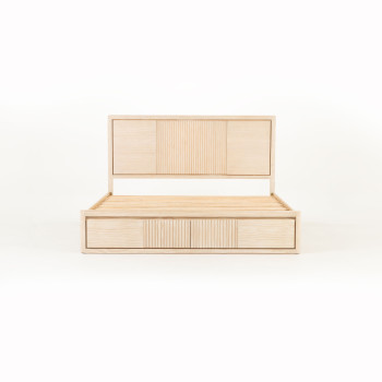 Aspen Super King Bed Frame with Storage