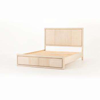 Aspen King Bed Frame with Storage