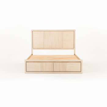 Aspen King Bed Frame with Storage