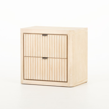 Aspen 2 Drawer Bedside