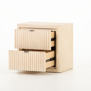 Aspen 2 Drawer Bedside