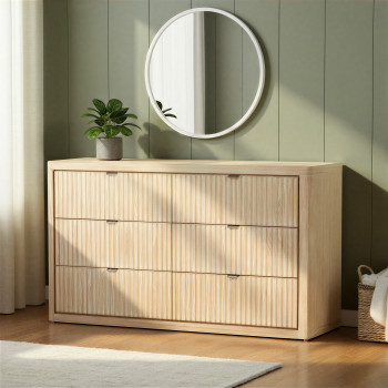 Aspen 6 Drawer Lowboy