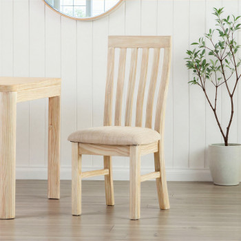 Aspen Dining Chair with Fabric Seat