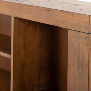 Safin Bookend King/Super King Headboard, Brown