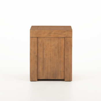 Safin 2 Drawer Bedside, Brown