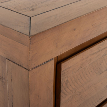 Safin 7 Drawer Tallboy, Brown