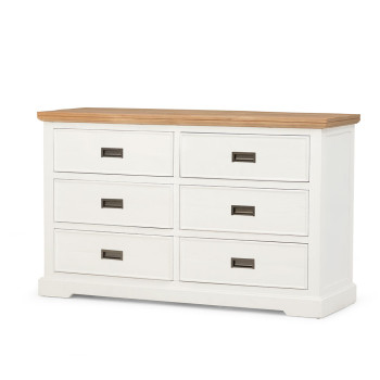 Melve 6 Drawer Lowboy