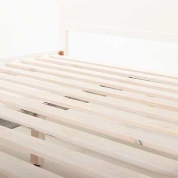 Melve Queen Bed Frame, White