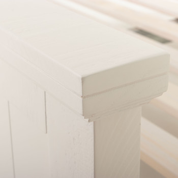 Melve Queen Bed Frame, White