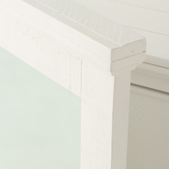 Melve Dresser Mirror, White