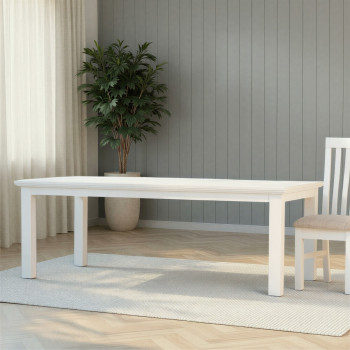 Melve Dining Table - W220, White