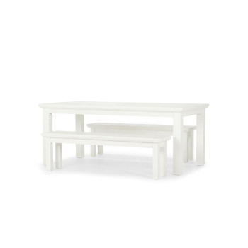 Melve Dining Table - W220, White