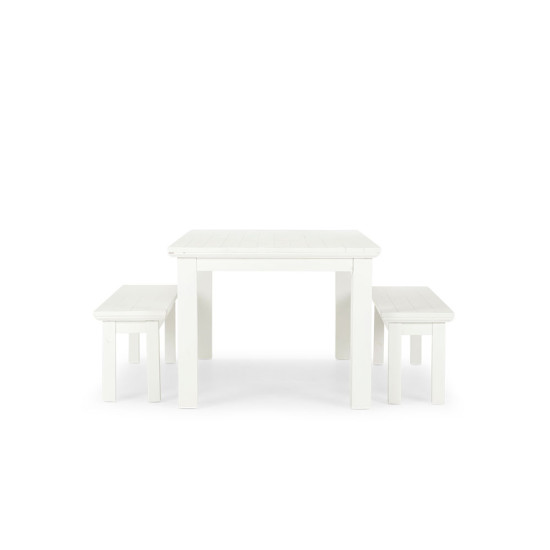 Melve Dining Table - W220, White