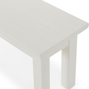 Melve Bench Seat - W150, White