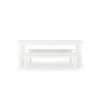 Melve Bench Seat - W150, White