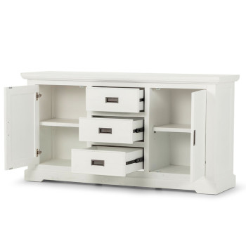 Melve Buffet, White