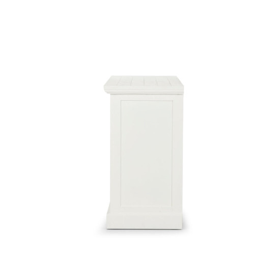 Melve Buffet, White