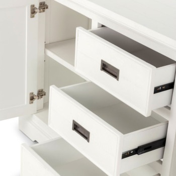 Melve Buffet, White