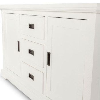 Melve Buffet, White