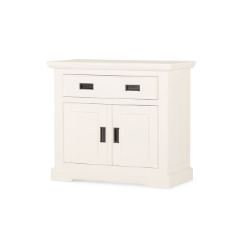 Melve Small Buffet, White
