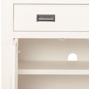 Melve Small Buffet, White