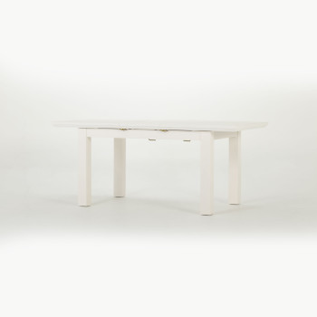 Melve Extension Dining Table - W140/180, White
