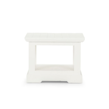 Melve Side Table, White