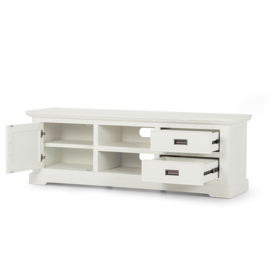 Melve Entertainment Unit - W177, White