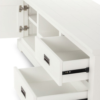 Melve Entertainment Unit - W177, White