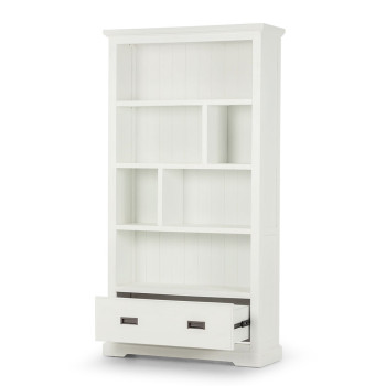 Melve Bookcase, White