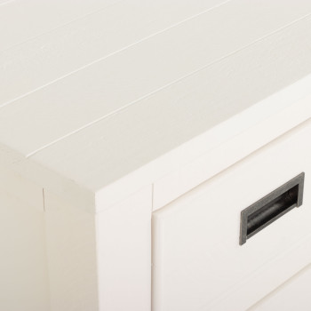 Melve Desk, White
