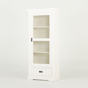 Melve 1 Door Display Unit, White