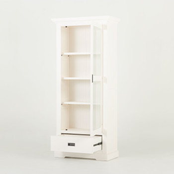 Melve 1 Door Display Unit, White