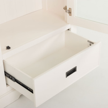 Melve 1 Door Display Unit, White