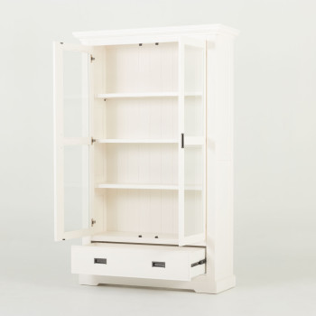 Melve 2 Door Display Unit, White