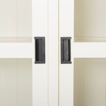 Melve 2 Door Display Unit, White