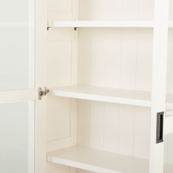 Melve 2 Door Display Unit, White