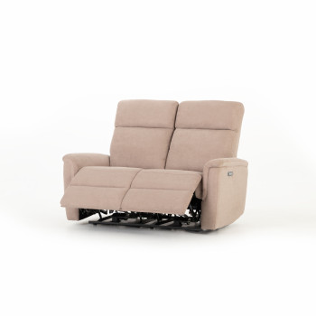 Dion 2 Seater Electric Recliner Sofa, Taupe