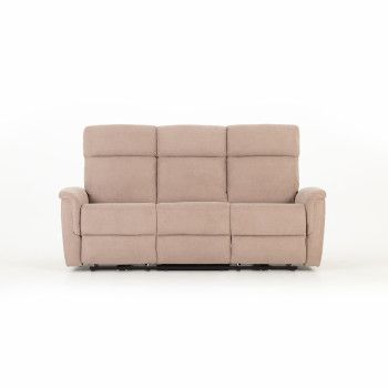 Dion 3 Seater Electric Recliner Sofa, Taupe