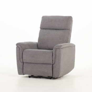 Dion Electric Recliner Chair, Ash