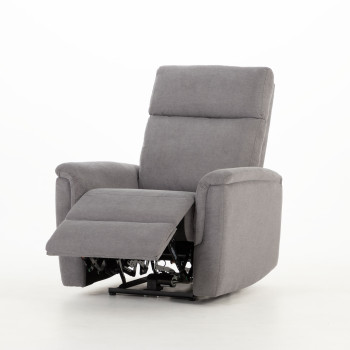 Dion Electric Recliner Chair, Ash