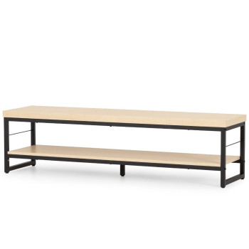 Omp Manakau Entertainment Unit - W150, Blond Oak