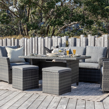 Maui Outdoor 6 Piece Lounge/Low Dining Set