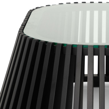 Maya Low Coffee Table, Black