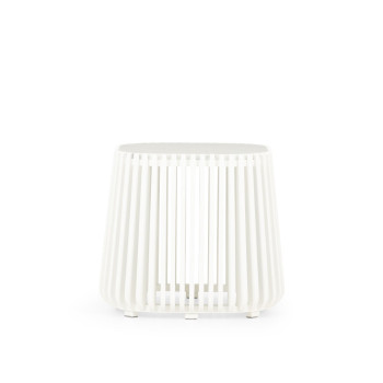 Maya Marble Side Table, White