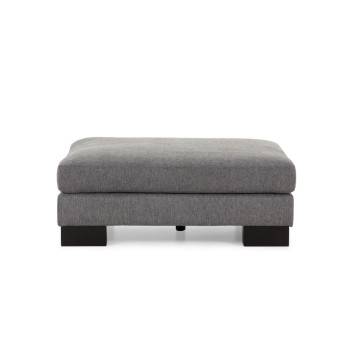 Mayfield Ottoman, Dark Grey