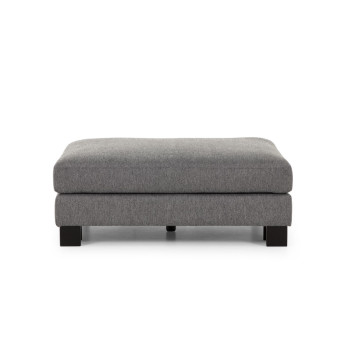 Mayfield Ottoman, Dark Grey