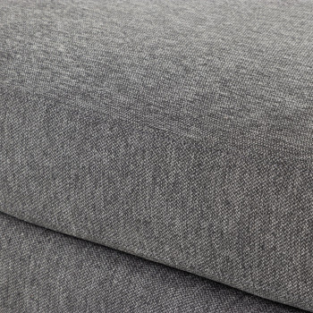 Mayfield Ottoman, Dark Grey