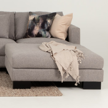 Mayfield Ottoman, Light Grey